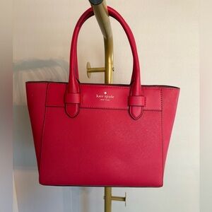 Kate Spade Candied Cherry Red Satchel Crossbody Bag NWT